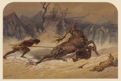 Jakt, 1871 av Ernest Henry Griset