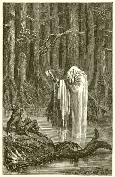 Mercury and the Woodman av Ernest Henry Griset
