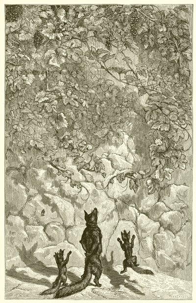 Räven och druvorna av Ernest Henry Griset