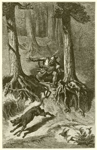 Den gamla hunden av Ernest Henry Griset
