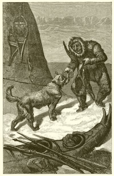 Tjuven och hunden av Ernest Henry Griset