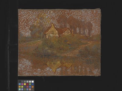 Landskap, okänt datum (olja på duk) av Ernest L. Bonnotte