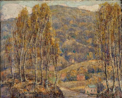 Beeches av Ernest Lawson
