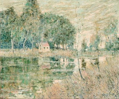 Flodlandskap av Ernest Lawson