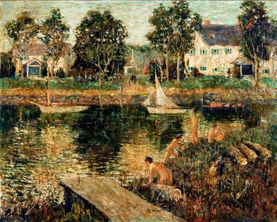 Simhål av Ernest Lawson