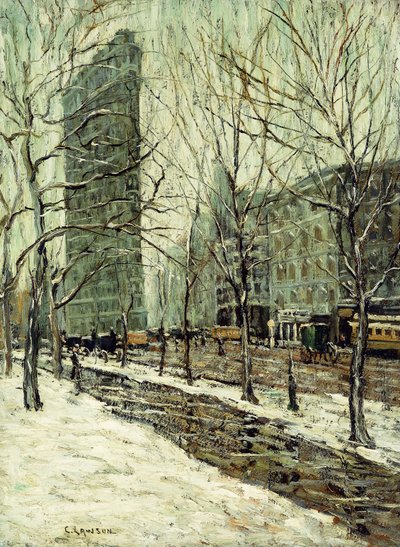 Flatiron-byggnaden av Ernest Lawson