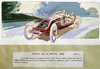 Circuit of La Sarthe av Ernest Montaut