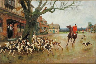 En räv i nöd av Ernest Pile Bucknall