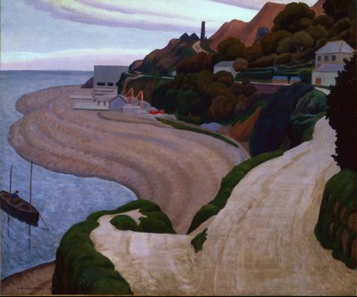 Newlyn och Mousehole Road av Ernest Procter