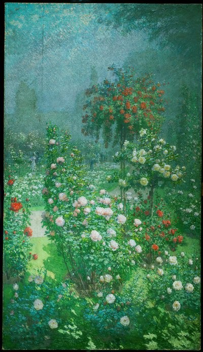 Rosenbuske av Ernest Quost
