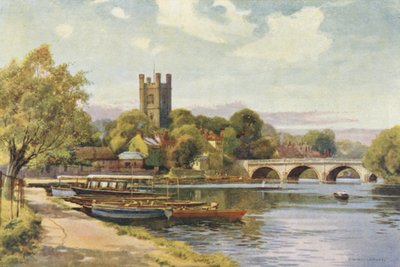 Henley (färg litho) av Ernest William Haslehust