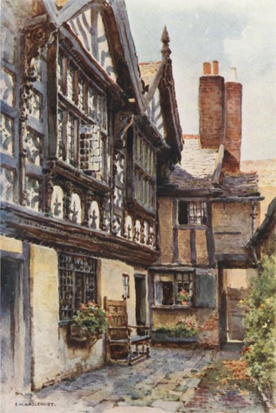 Stanley Palace (lito i färg) av Ernest William Haslehust