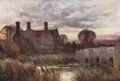 Ullhus (färg litho) av Ernest William Haslehust