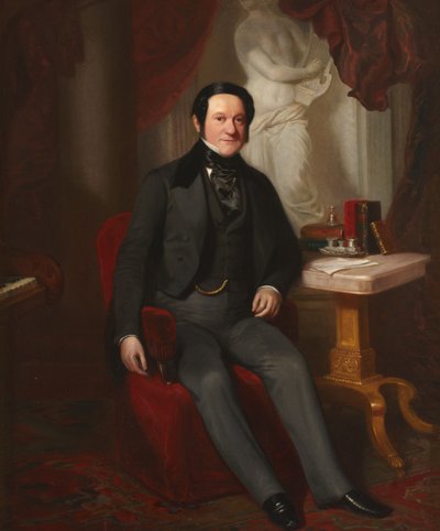 Domenico Francesco Maria Crivelli, 1849 av Ernst August Becker