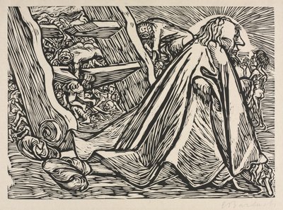 Guds förvandlingar: Den gudomliga tiggaren av Ernst Barlach