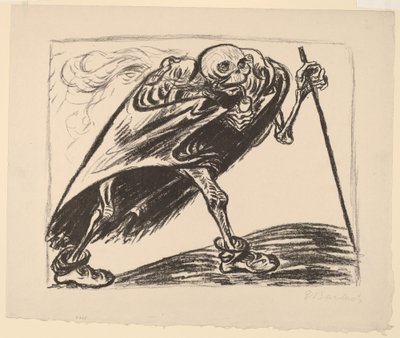 Vandrande död av Ernst Barlach