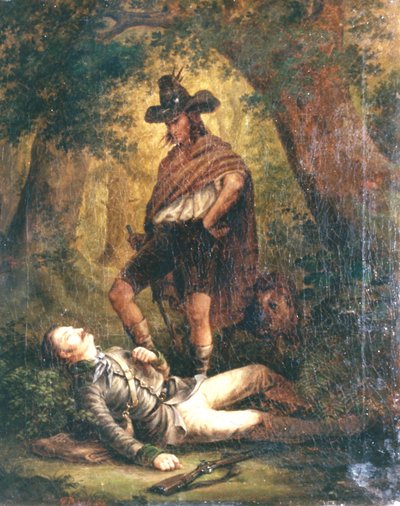 1852 - Den skjutne skogvaktaren, red av Ernst Bosch