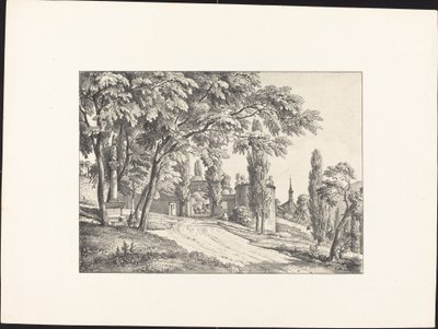 Ingång till klostergården av Ernst Fries