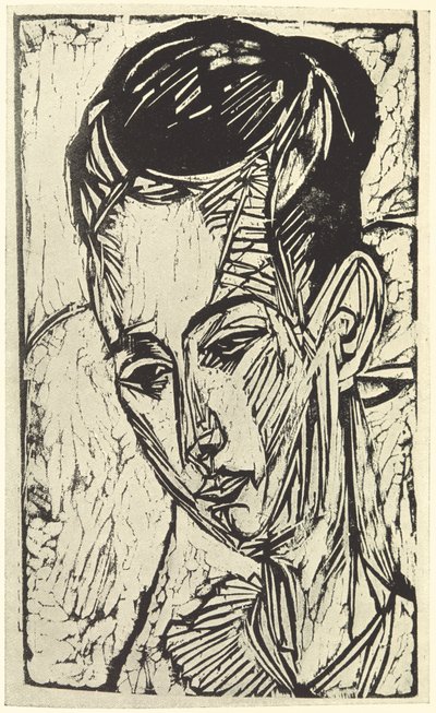 Grafiken av Ernst Ludwig Kirchner fram till 1924, från Gustav Schiefler volym I fram till 1916..., 1926. av Ernst Ludwig Kirchner