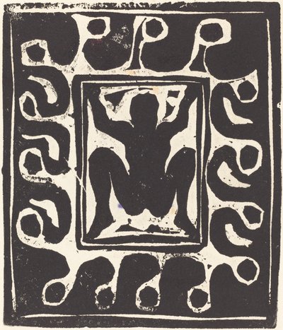 Nakendansare, 1906. av Ernst Ludwig Kirchner