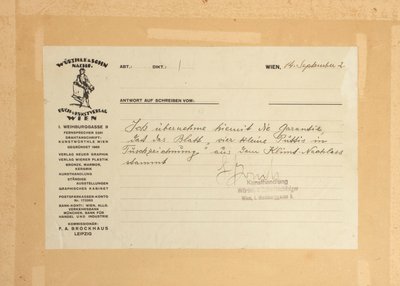 Tillbaka till Årstider av Ernst Klimt