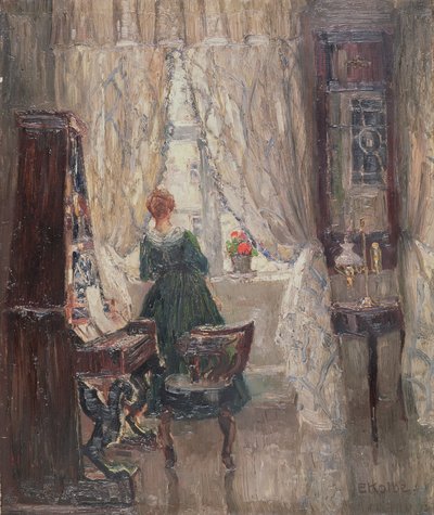 I Salongen, c.1910 av Ernst Kolbe
