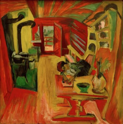 Det alpina köket av Ernst Ludwig Kirchner
