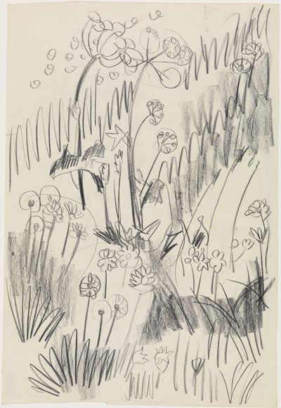 Blomsteräng av Ernst Ludwig Kirchner