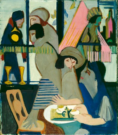 Café av Ernst Ludwig Kirchner