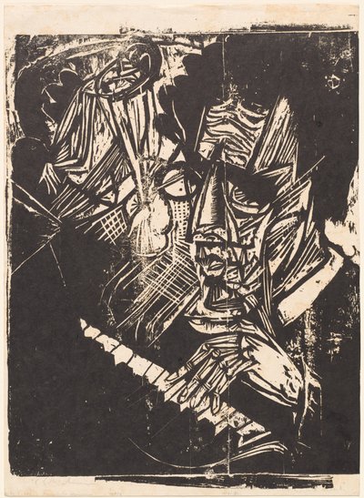 Kompositören Klemperer av Ernst Ludwig Kirchner