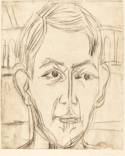Dr Hans Bütow av Ernst Ludwig Kirchner