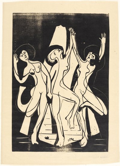 Färgdans av Ernst Ludwig Kirchner