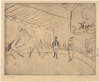 Hippodrom av Ernst Ludwig Kirchner