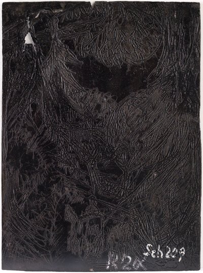 Fyr i grönskan, Fehmarn/Waldstraße Königstein med postdiligens av Ernst Ludwig Kirchner