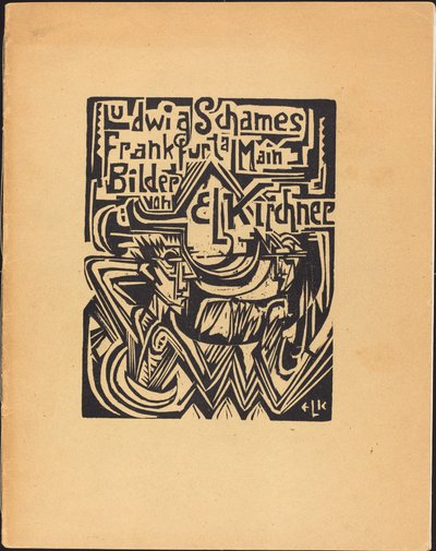 Ludwig Schames Frankfurt a Main Bilder av E L Kirchner (Ludwig Schames Frankfurt a Main Bilder av E L Kirchner) av Ernst Ludwig Kirchner