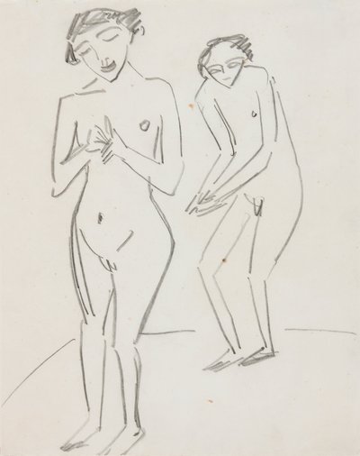 Man och kvinna av Ernst Ludwig Kirchner