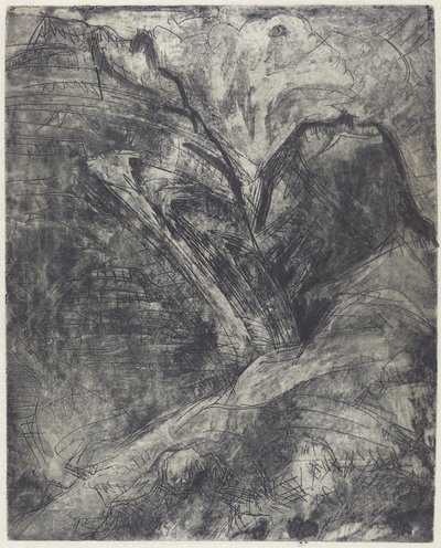 Berg (Berge) av Ernst Ludwig Kirchner