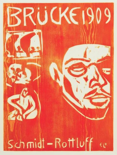 Porträtt Schmidt-Rottluff av Ernst Ludwig Kirchner