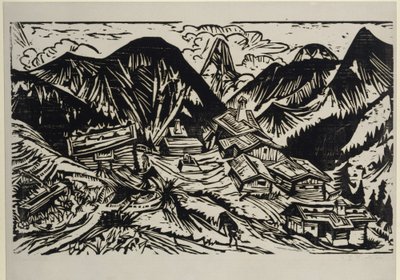 Stafelalp av Ernst Ludwig Kirchner