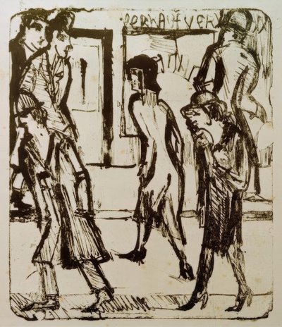 Gata av Ernst Ludwig Kirchner