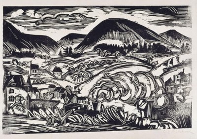 Taunuslandskap av Ernst Ludwig Kirchner