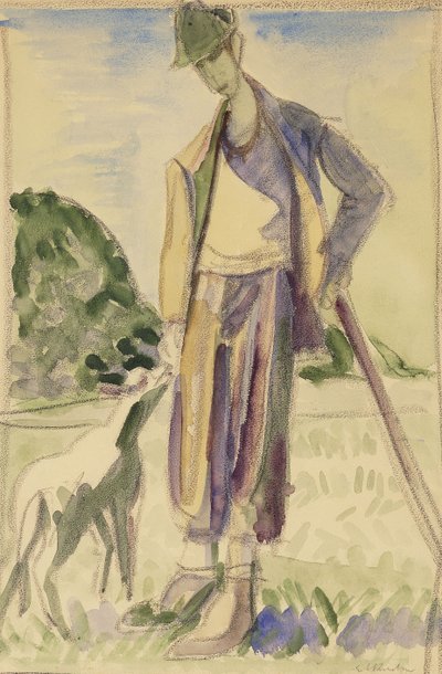 Herden; Herden, av Ernst Ludwig Kirchner