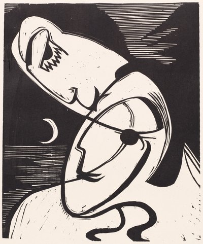 Kyssen av Ernst Ludwig Kirchner