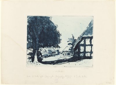 Bygata av Ernst Ludwig Kirchner