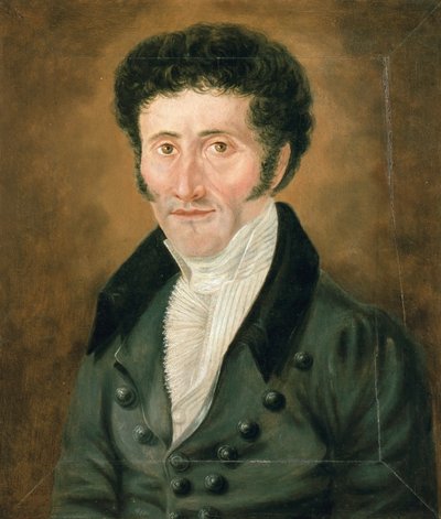 Självporträtt. av Ernst Theodor Amadeus Hoffmann
