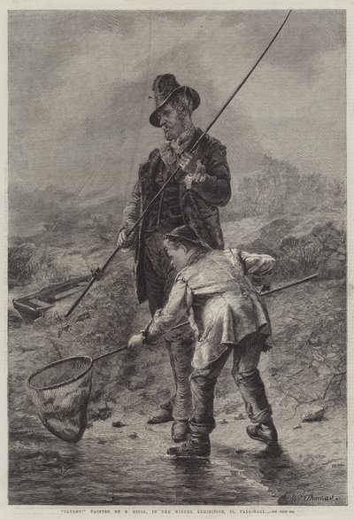 Fångad! (gravyr) av Erskine Nicol
