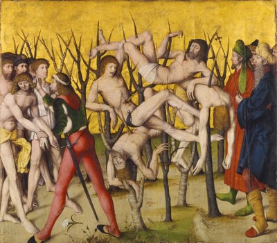 De 10 000 riddarnas martyrskap av Erster Zürcher Nelkenmeister