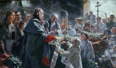 Giuseppe Garibaldi: "Till Anita tio år senare" av Erulo Eroli