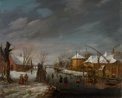 Vinterscen av Esaias I van de Velde