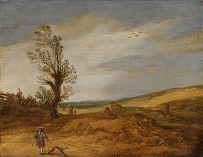 Utsikt i sanddynerna av Esaias van de Velde